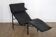 Leather chaise longue by Tord Bjorklund