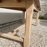 Sanded farmhouse table extensions 275 cm