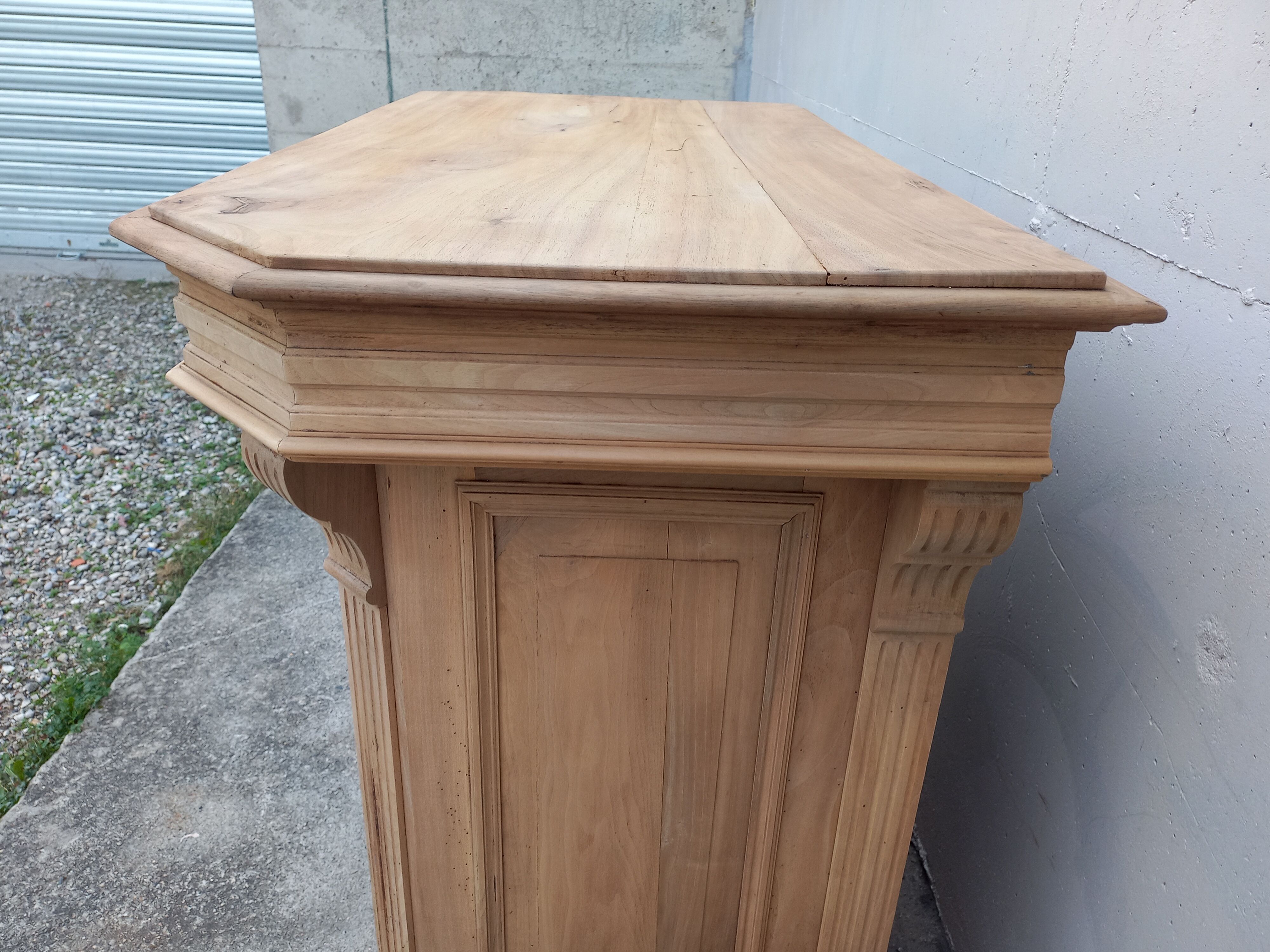 Former store counter, bar