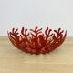 Alessi Mediterraneo red designer fruit bowl by Emma Silvestris 30 cm