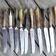 Lot de couteaux manche en corne