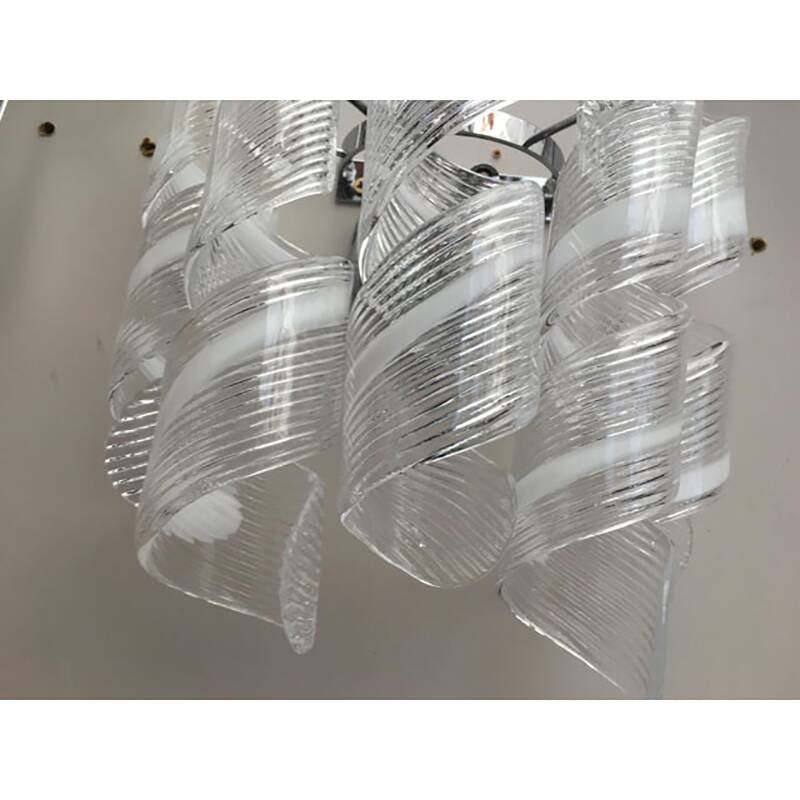 Wall Sconce Murano Glass "Spiral"