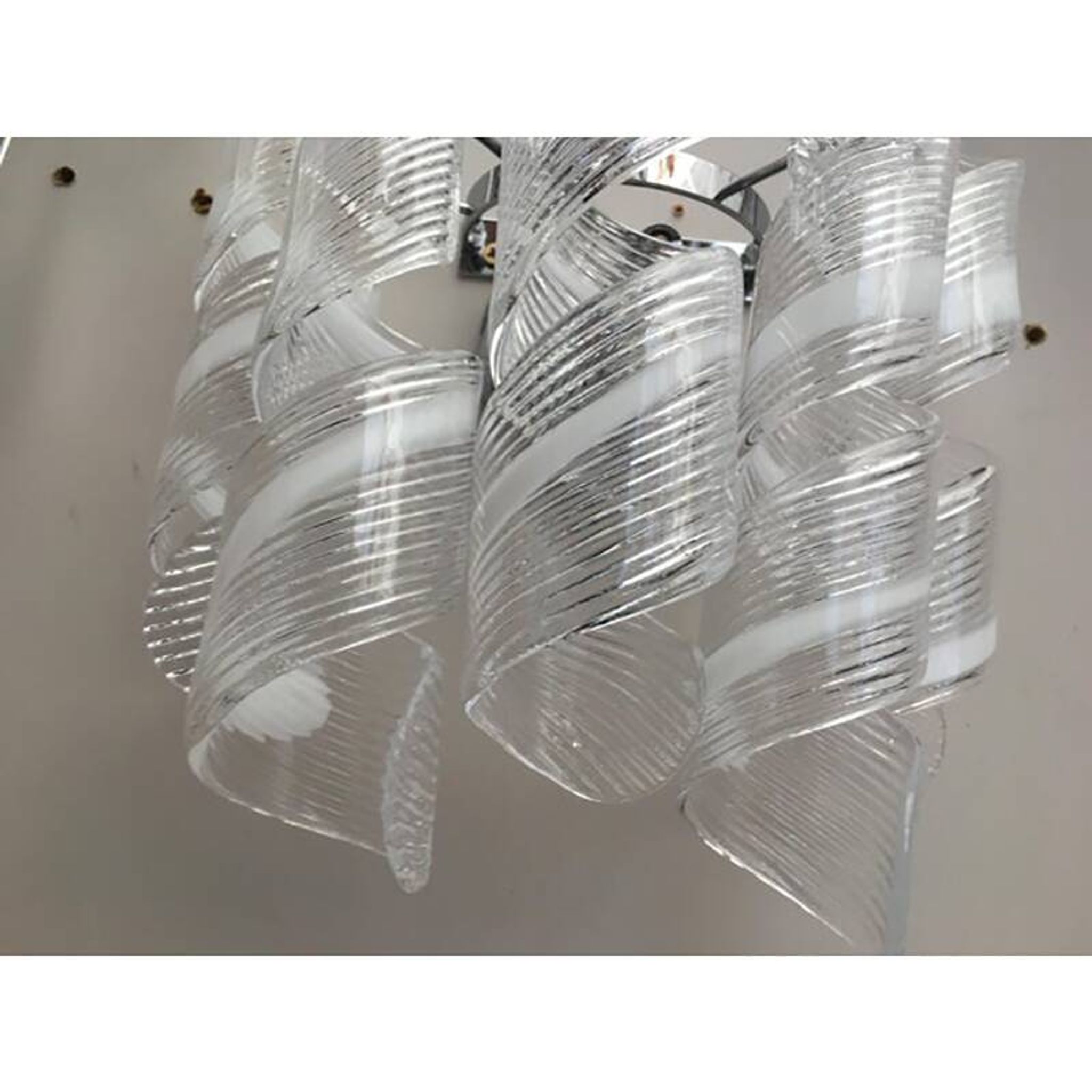 Applique contemporaine en verre de Murano, Italie