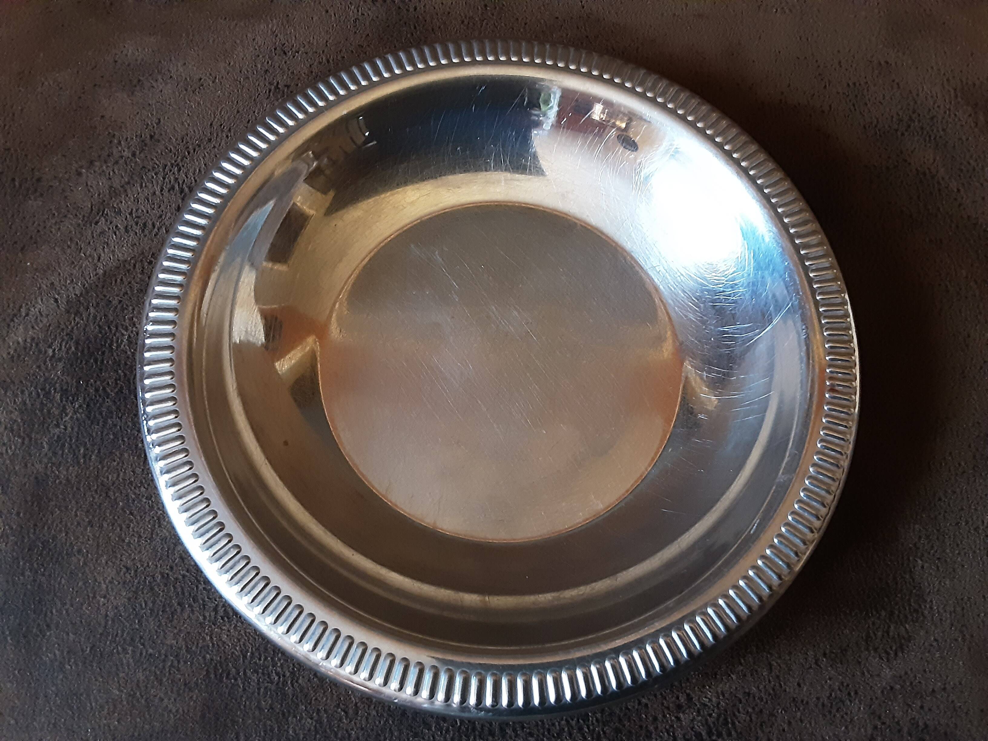Vintage metal bowl by Jean Couzon