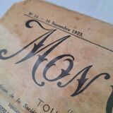 Art deco magazine covers, vintage retro decoration, paintings