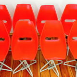 Swivel chair proj. M. Navratil for Vertex, Czechoslovakia 60"