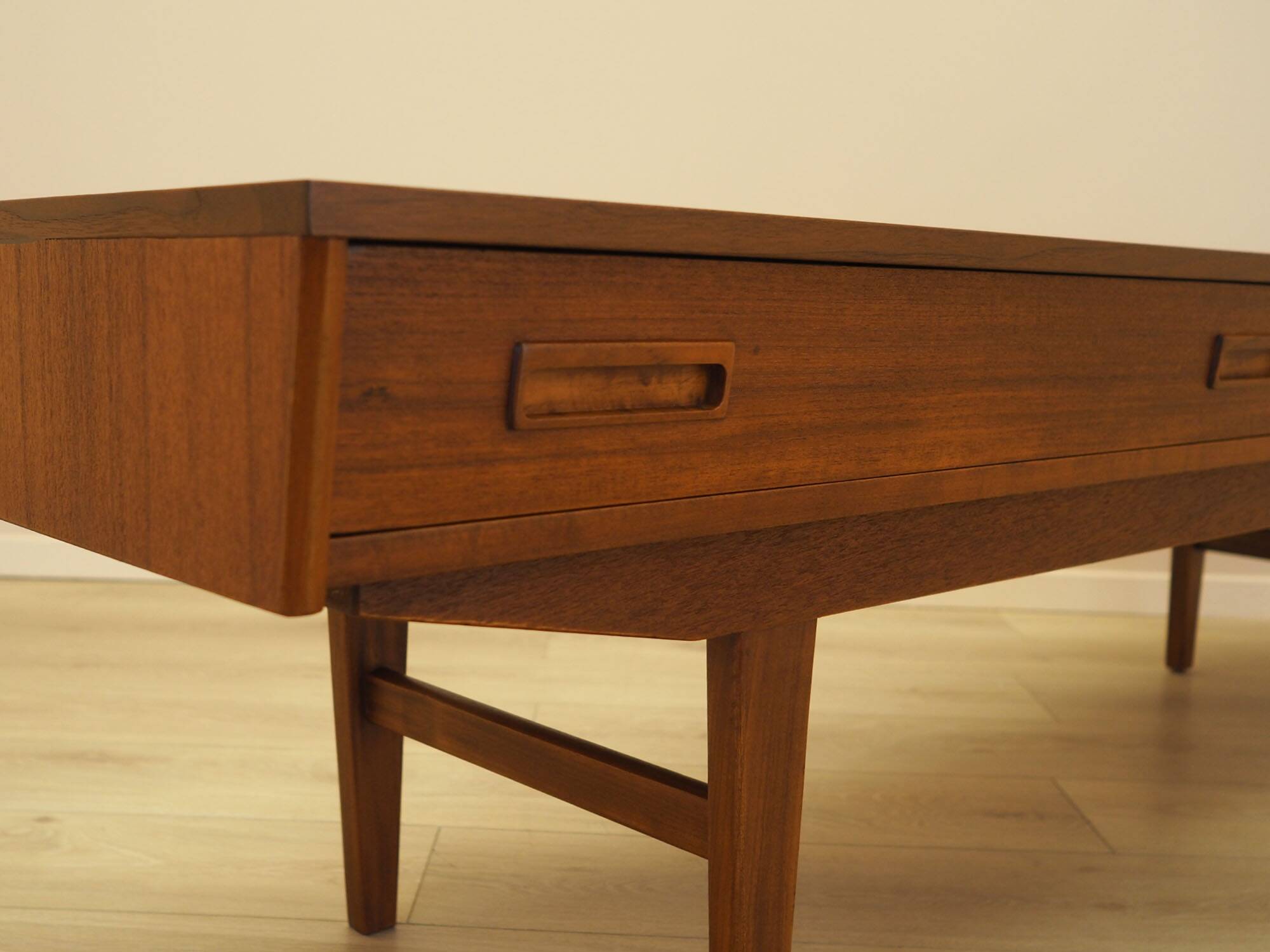 Teak lowboard, Danish design, 1960s, made in Denmark