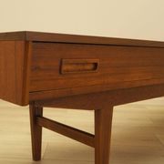 Teak lowboard, Danish design, 1960s, made in Denmark