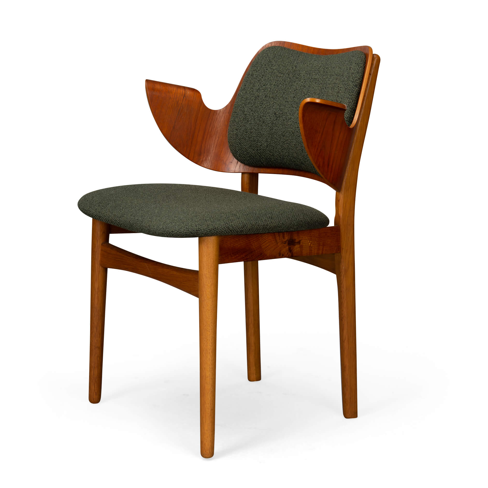 Chaise rembourrée Danish Design par Arne Hovmand Olsen, années 1960