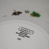 Lot of 2 dessert plates Rennes Digoin