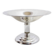 Silver-plated and lucite cup