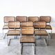 4 or 8 vintage Cesca B32 chairs, Gavina edition, Marcel Breuer, 1960.