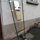 Black and gold vintage wall coat holder