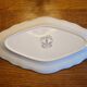 retro tray in French earthenware