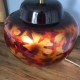 Vintage ceramic lamp by L. Drimmer
