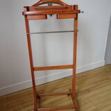 Fratelli Reguitti editor Valet night wooden varnish on wheels