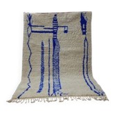 Tapis en laine pure fait main traditionnelle taille 200 x 300 cm