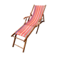 Transat convertible en chaise longue
