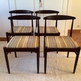 Lot of 4 Scandinavian chairs