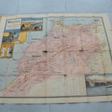 Toutey, Morocco map table