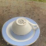 Coffee service, composed of 17 pieces, Poreylor, l amandinoise, vintage