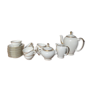 Service à café en porcelaine