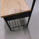 Bedside chair industrial boarding