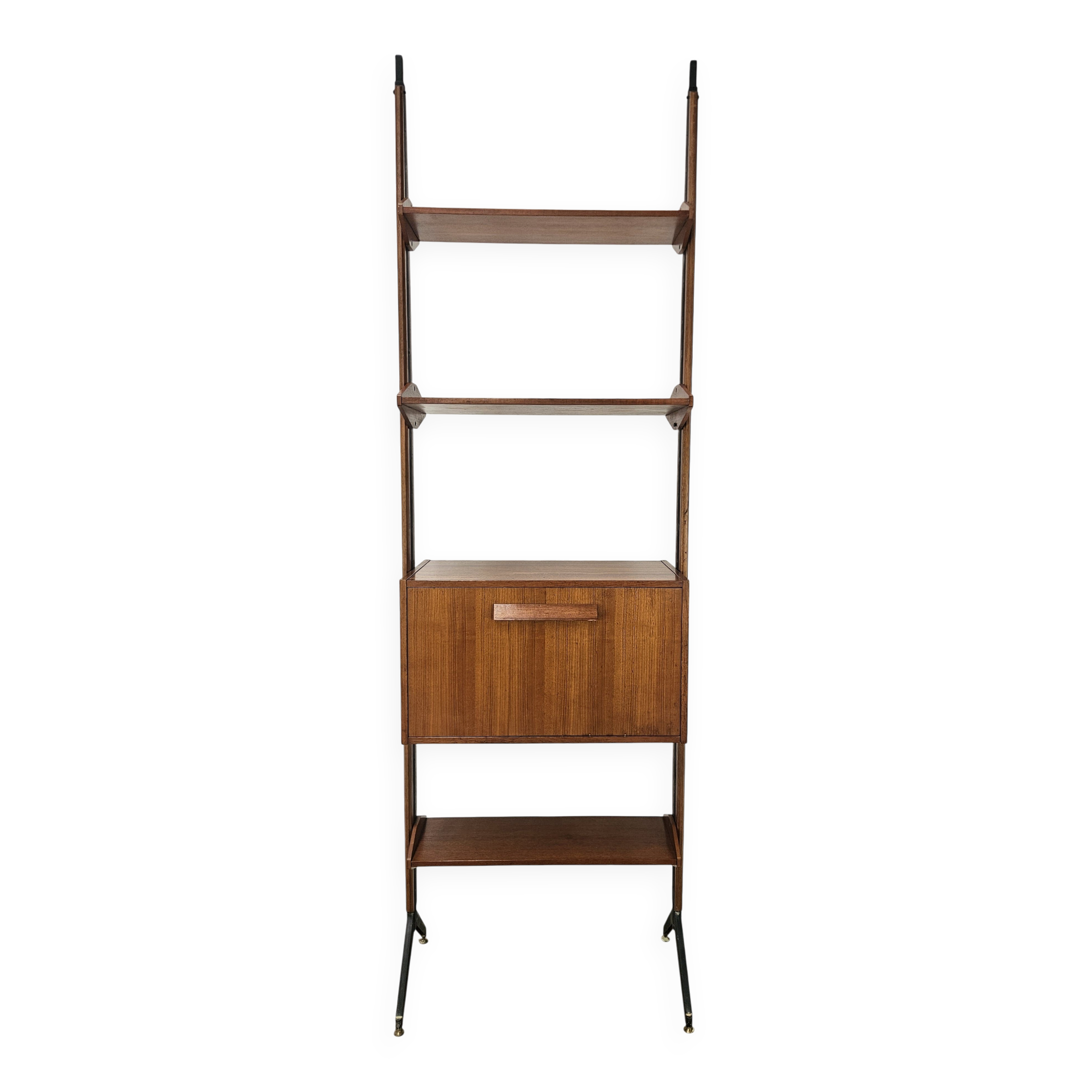 Swedish teak bookcase from the 1960s