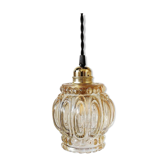 Amber vintage lamp