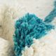 Custom-made pure wool Berber rug with colourful patterns, size 150/250 cm.