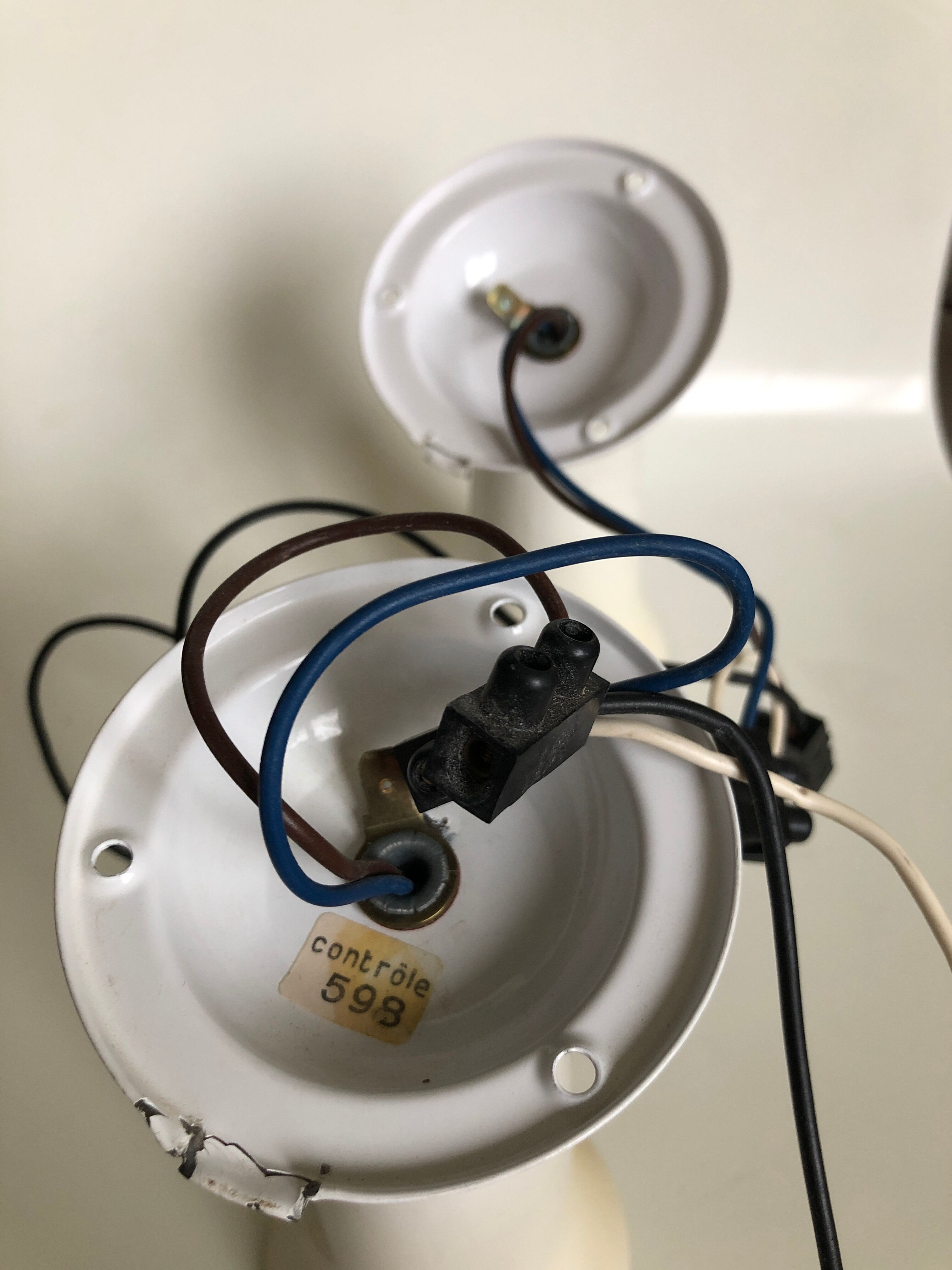 Pair of lita wall lights