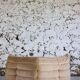 Chauffeuse d'angle Togo velours beige par Michel Ducaroy pour Ligne Roset