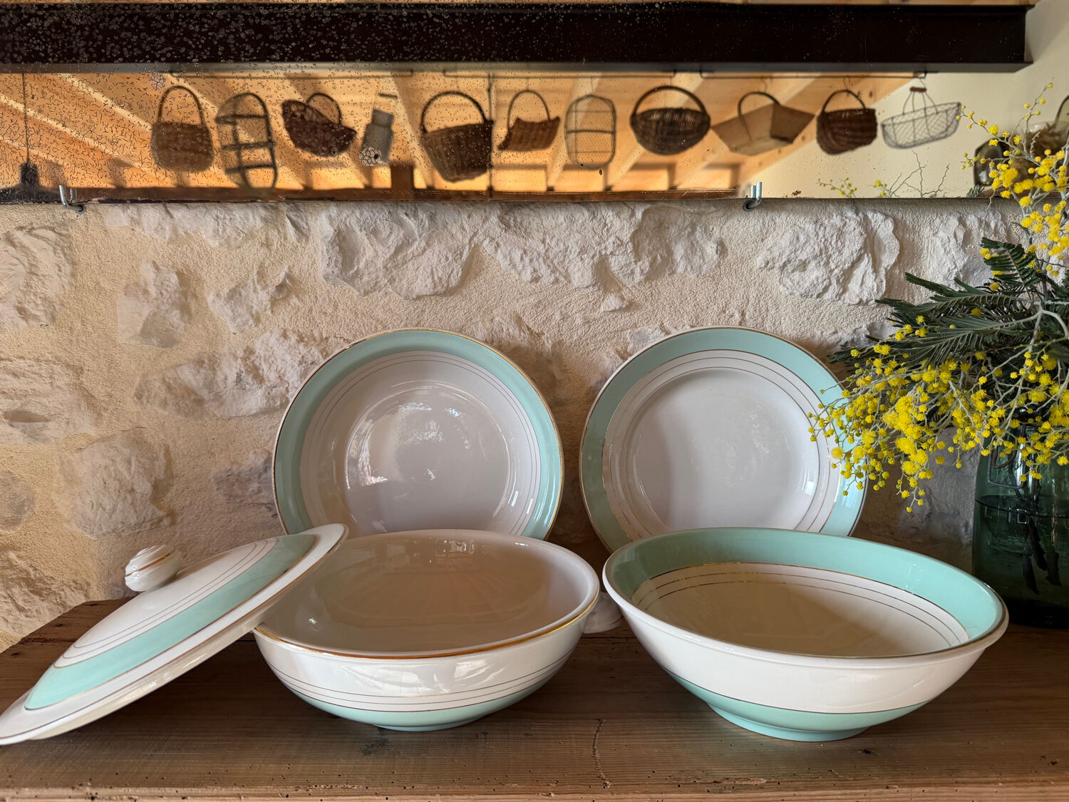 Luneville plate Regency model