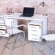 Bureau Bauhaus en acier chromé par Marcel Breuer, tchèque, années 1930
