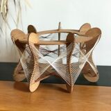 Scandinavian suspension yarn and wood