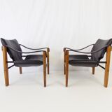Arkana Set of 2 Safari Chairs by Maurice Burke