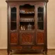 Display cabinet bookshelf in Louis XV style