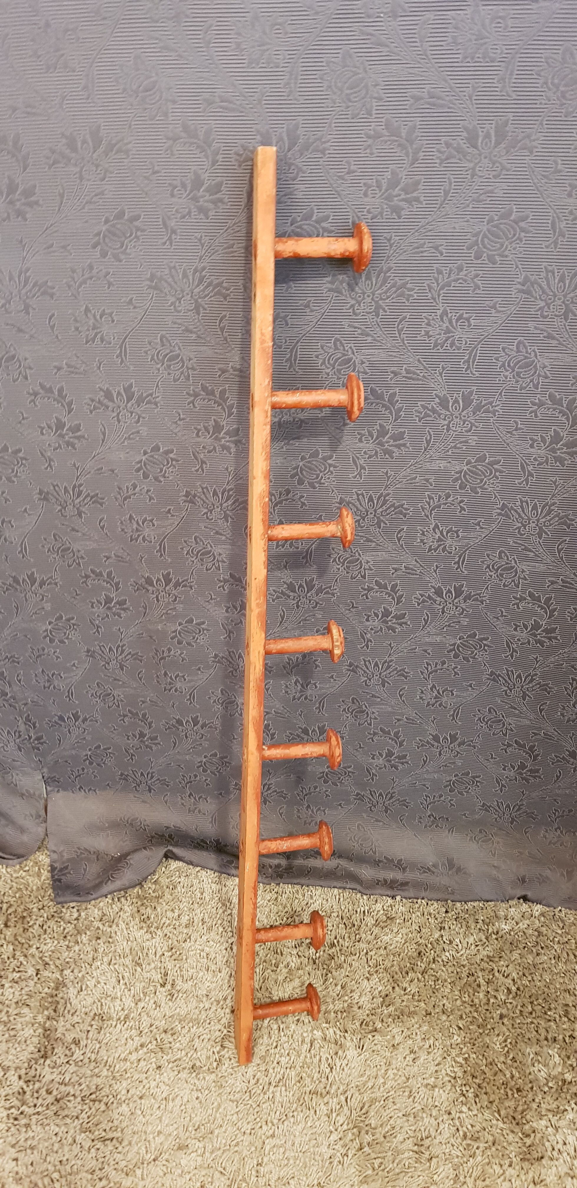 Wall coat rack