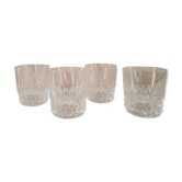 4 glasses of whiskey