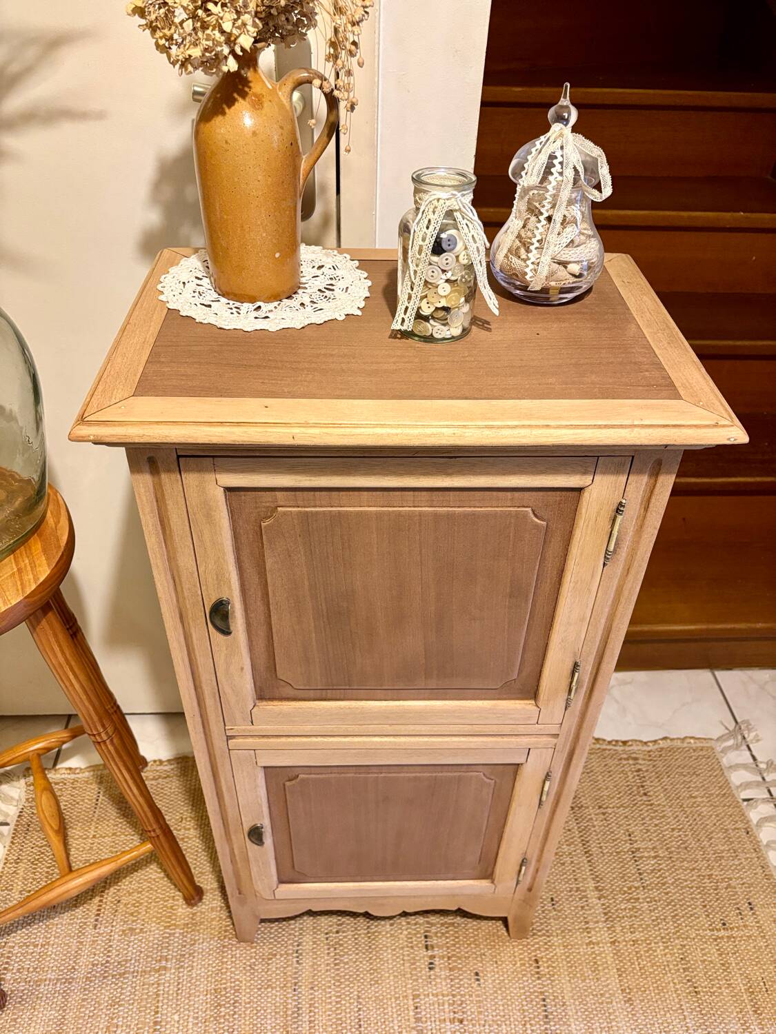 Small wooden wardrobe