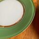 Set of 6 colored glass plates