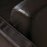 Visalia leather armchair by Coalesse