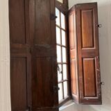 18th century oak shutters