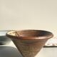 Japanese stoneware bowl in the Japandi style, signed.