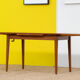 Vintage scandinavian table – 110 cm