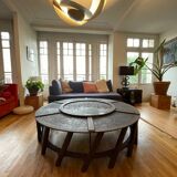 Industrial style coffee table