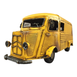 Model reproduction car citroën type h metal tin