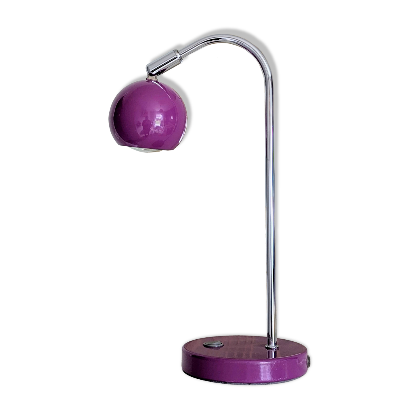 Purple eyeball lamp (L-0196)