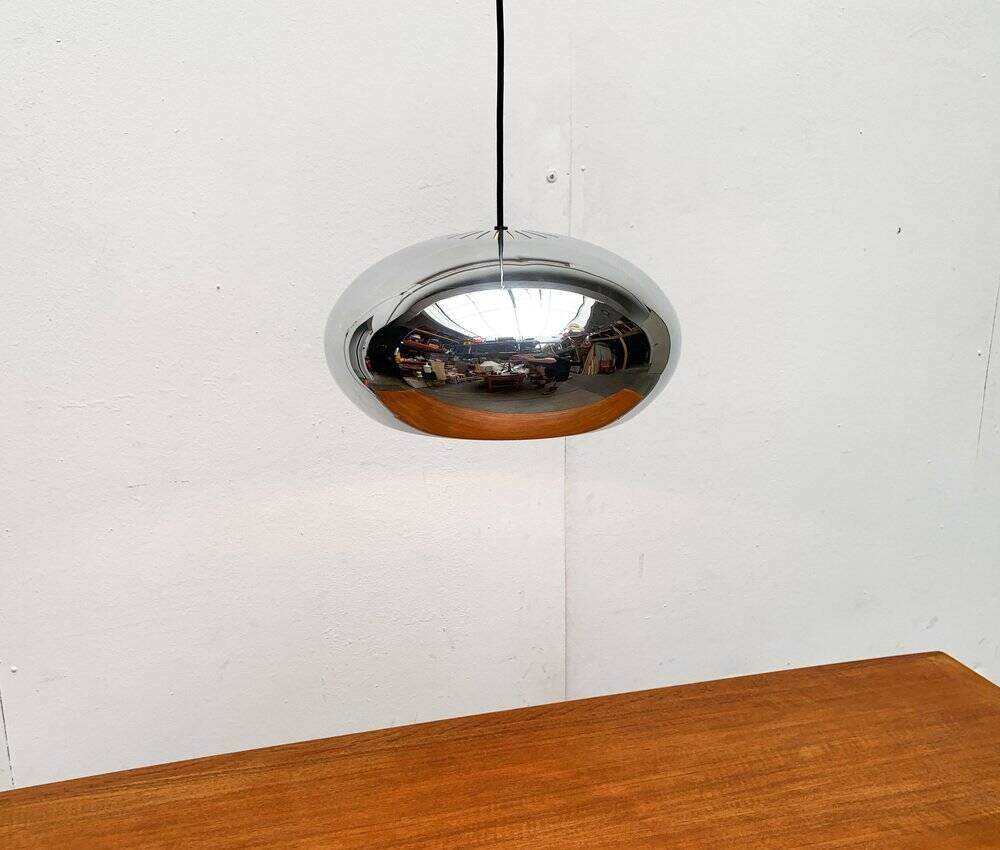 Mid-century Danish suspension light by Jo Hammerborg for Fog & Mørup, 1960s.