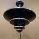 Vintage Art Deco ceiling light by Georges Halais, 1930.
